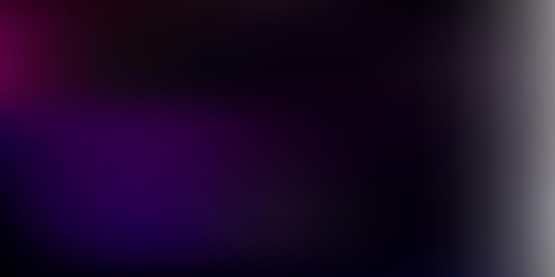 Dark purple, pink vector blurred pattern.