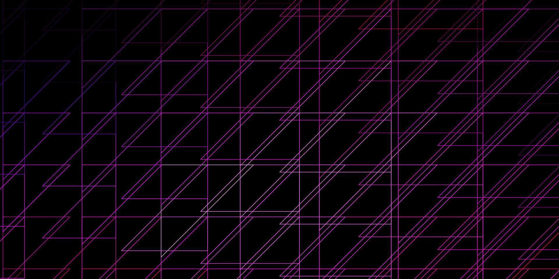 Dark Purple, Pink vector pattern with lines.