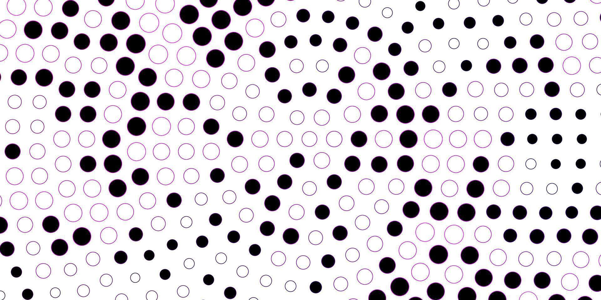 Dark Purple, Pink vector template with circles.