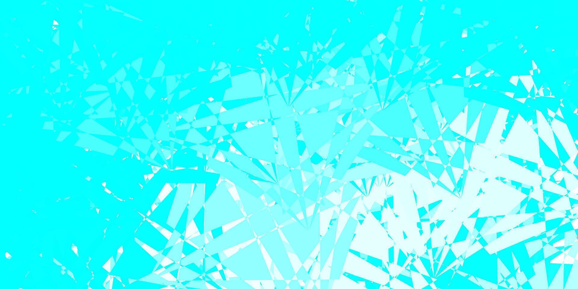 Light Green vector texture with random triangles.