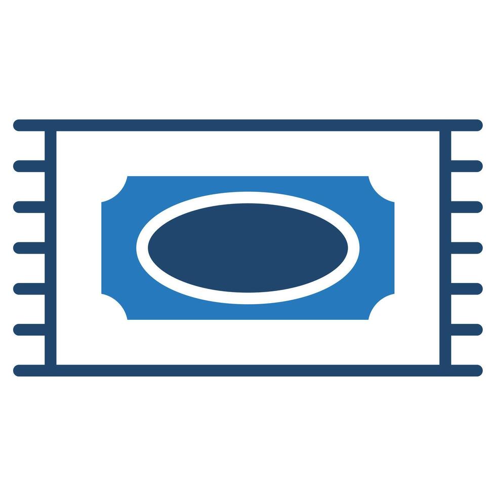 Rug and Carpets icon vector illustration