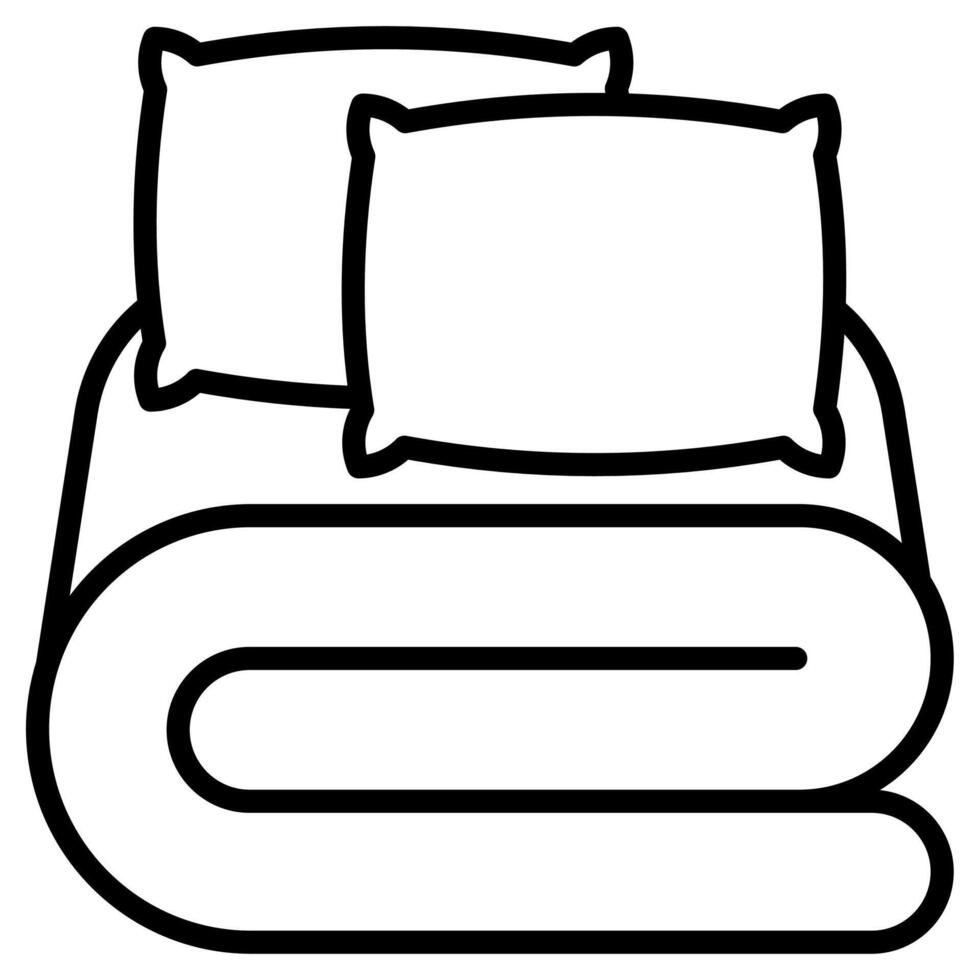 Cushions and Throws icon vector illustration