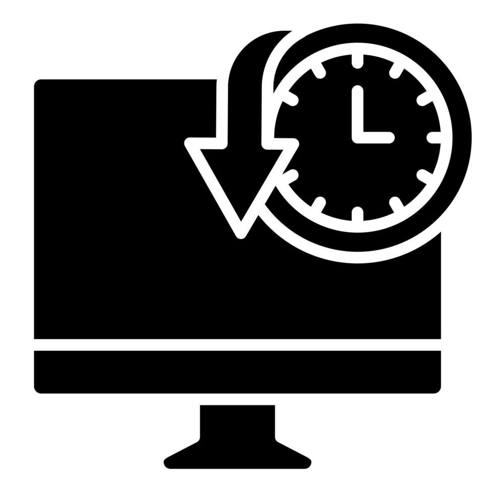 System Restoration icon vector illustration