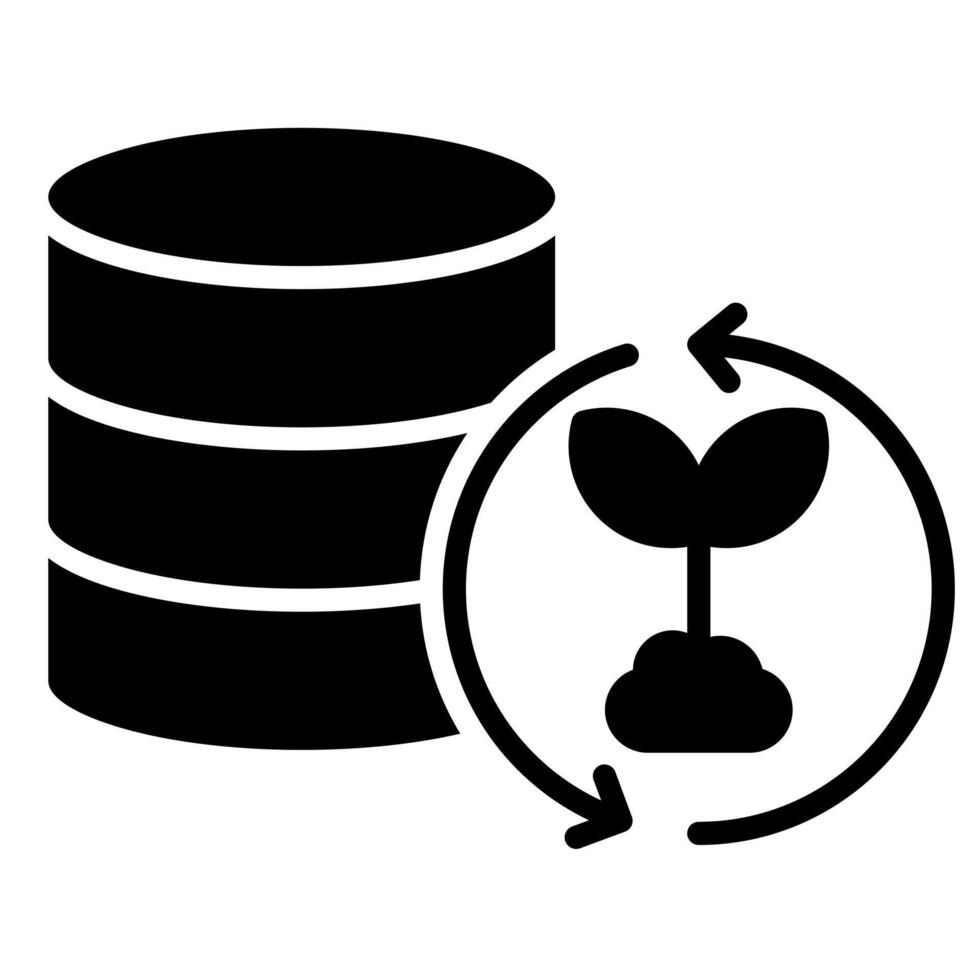 Data Restoration icon vector illustration