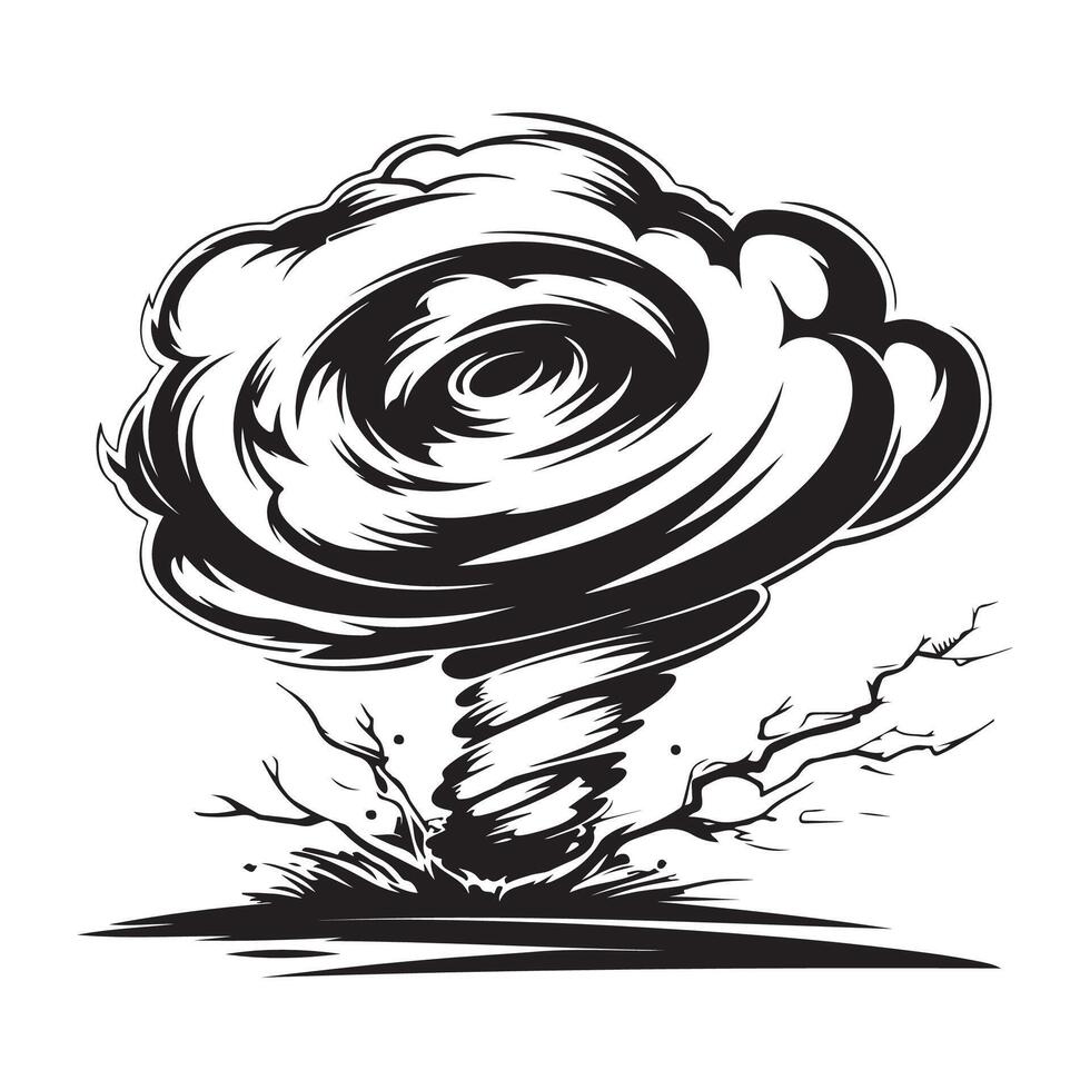 Tornado Vector Art, Icons, and Graphics