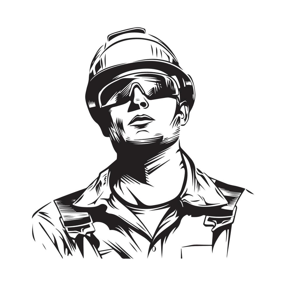 Construction Worker Vector Art, Icons, and Graphics