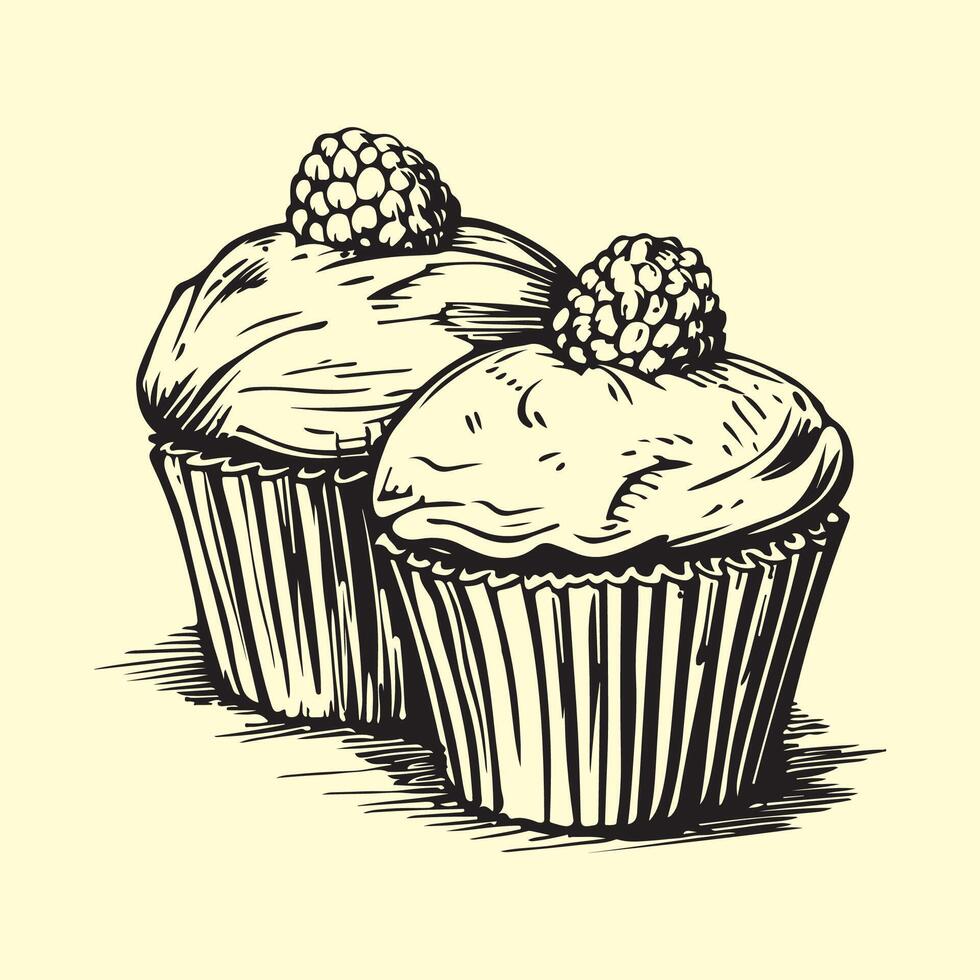 Muffin Vector Art, Icons, and Graphics