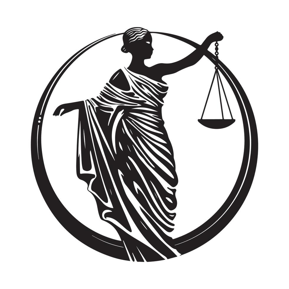Lady Justice Vector Art, Icons, and Graphics