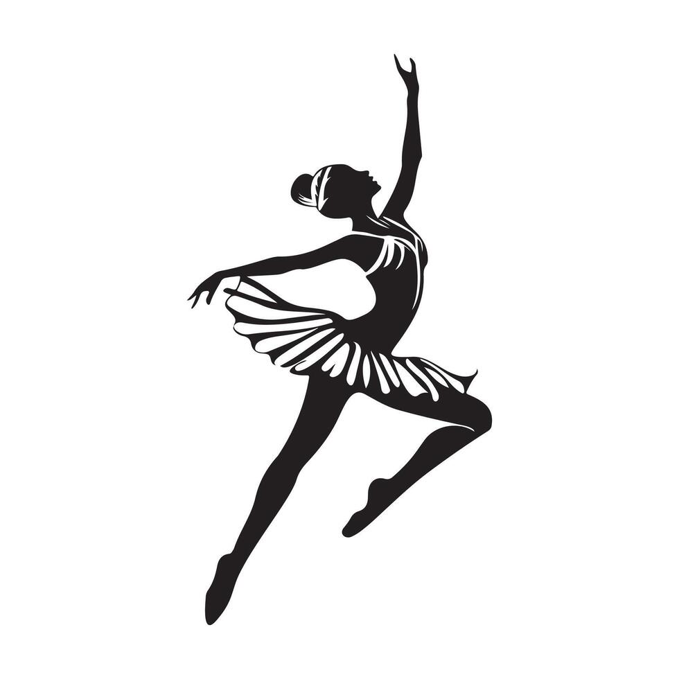 Ballet dancer Vector and  Graphics