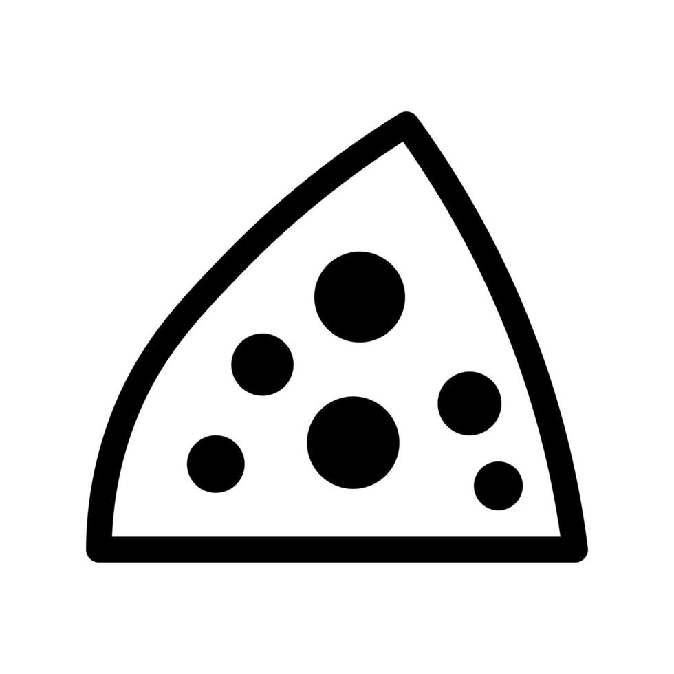 black vector cheese icon isolated on white background