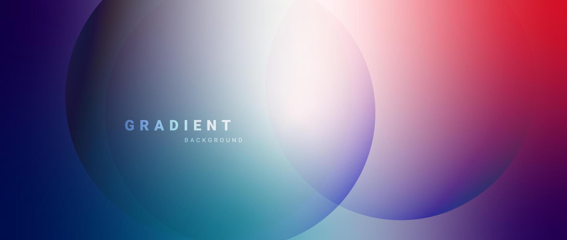 Abstract blurred color gradient background vector