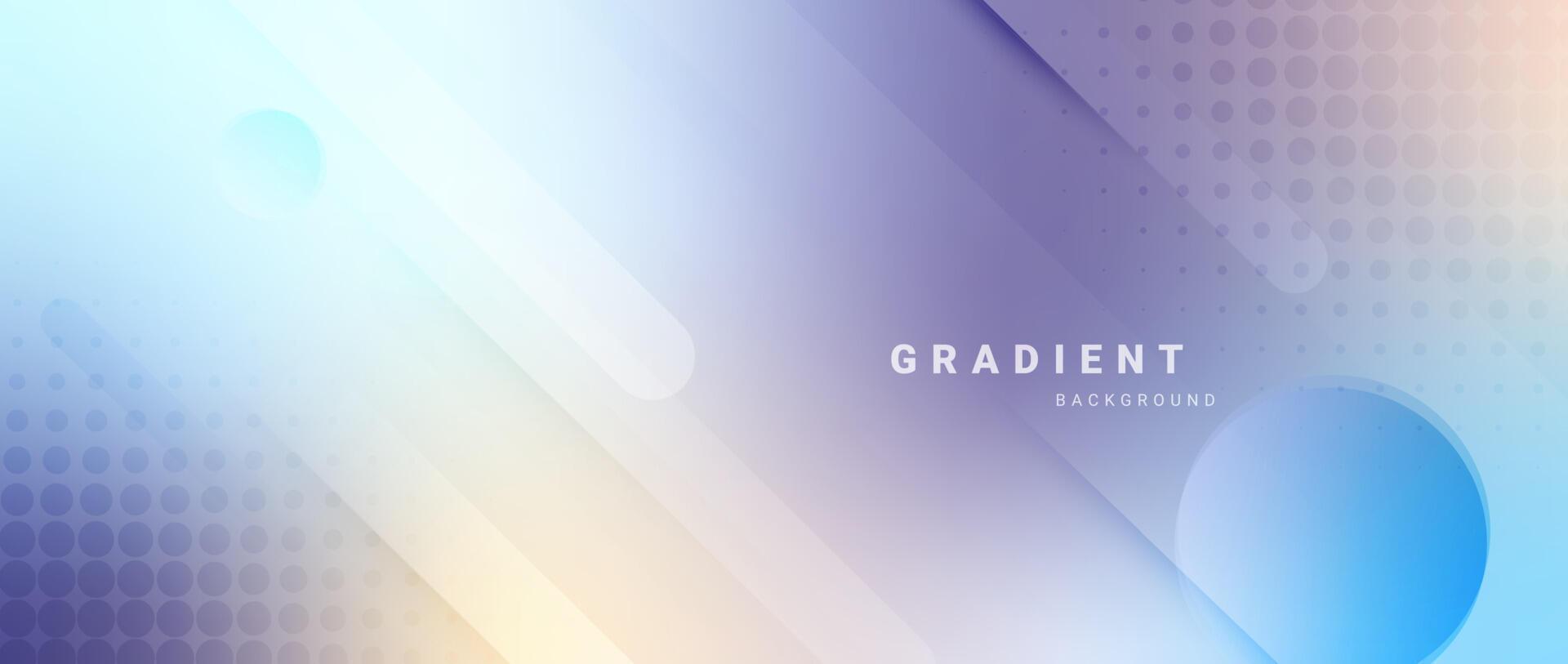 Abstract blurred color gradient background vector