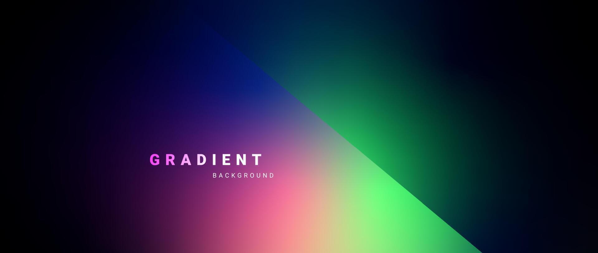Abstract blurred color gradient background vector