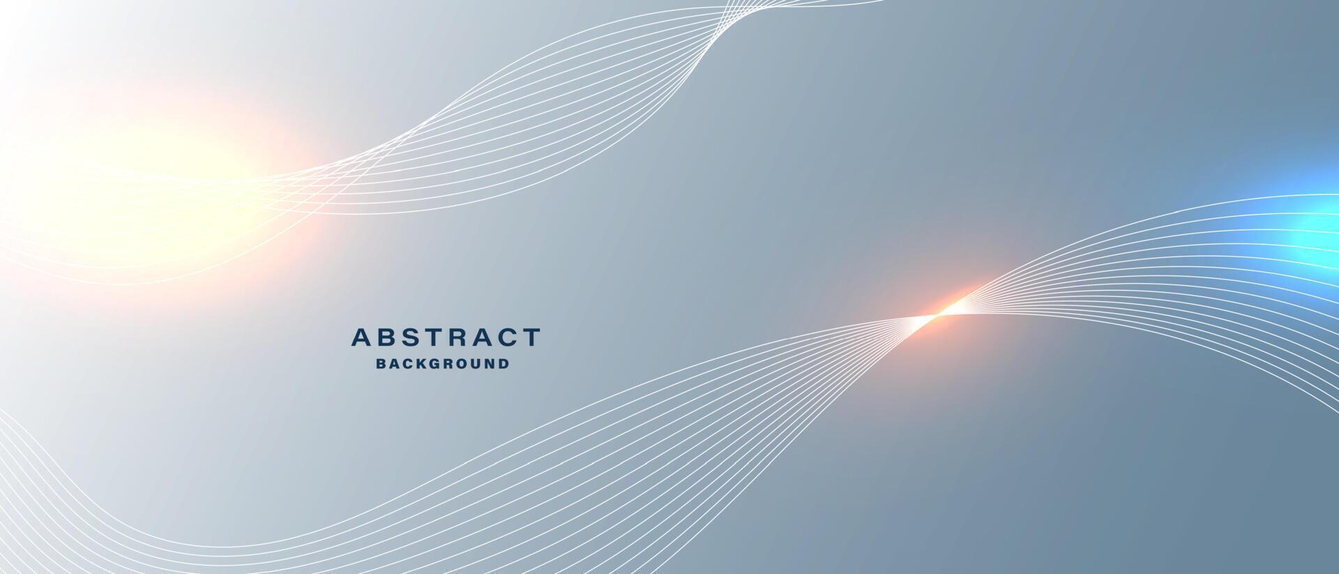 Abstract background with wavy lines. vector