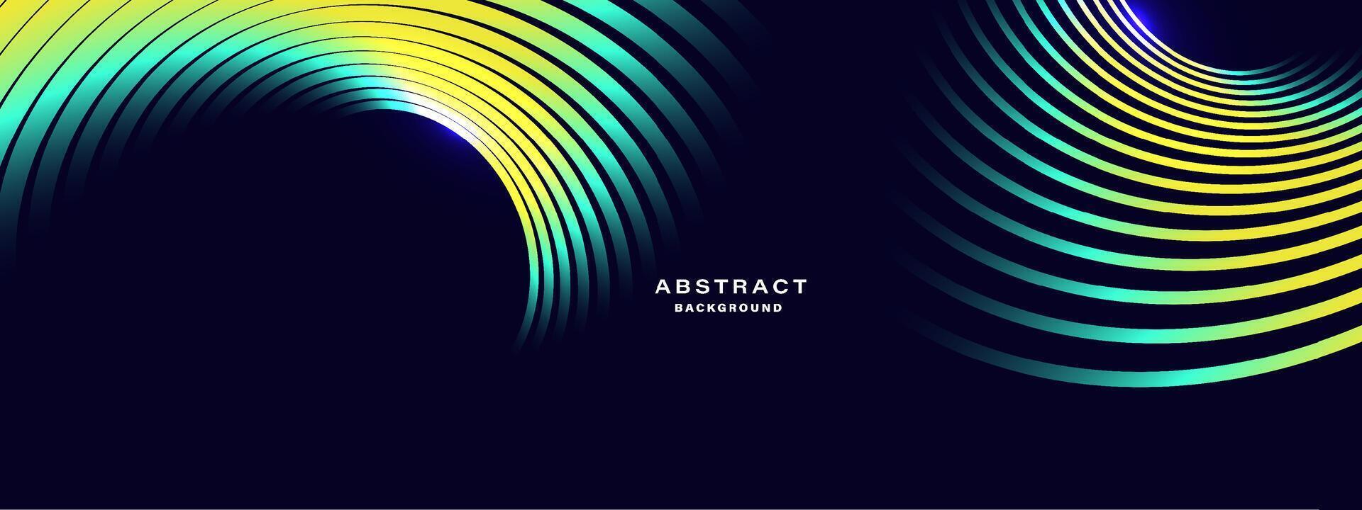 Abstract background with spiral circle lines, vector