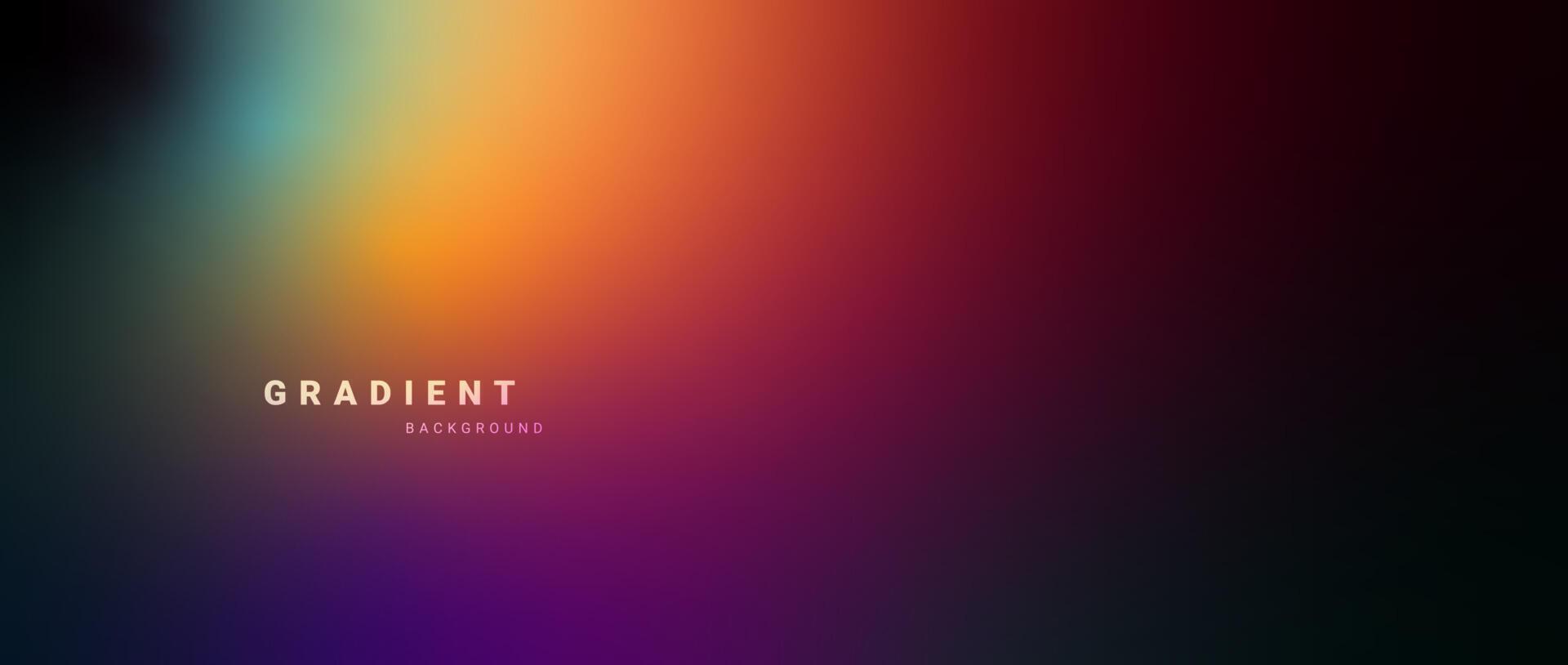 Abstract vivid color gradient background vector