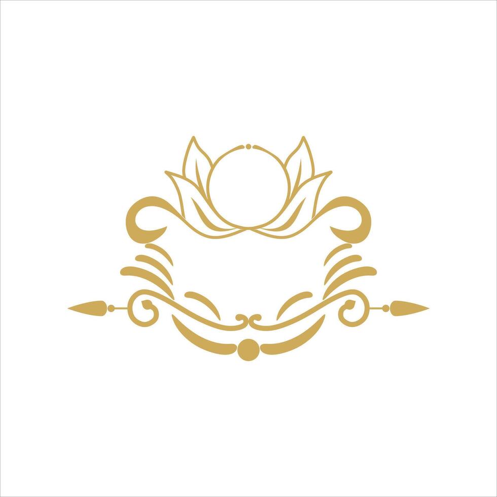 Abstarct Luxury Logo Vector Element