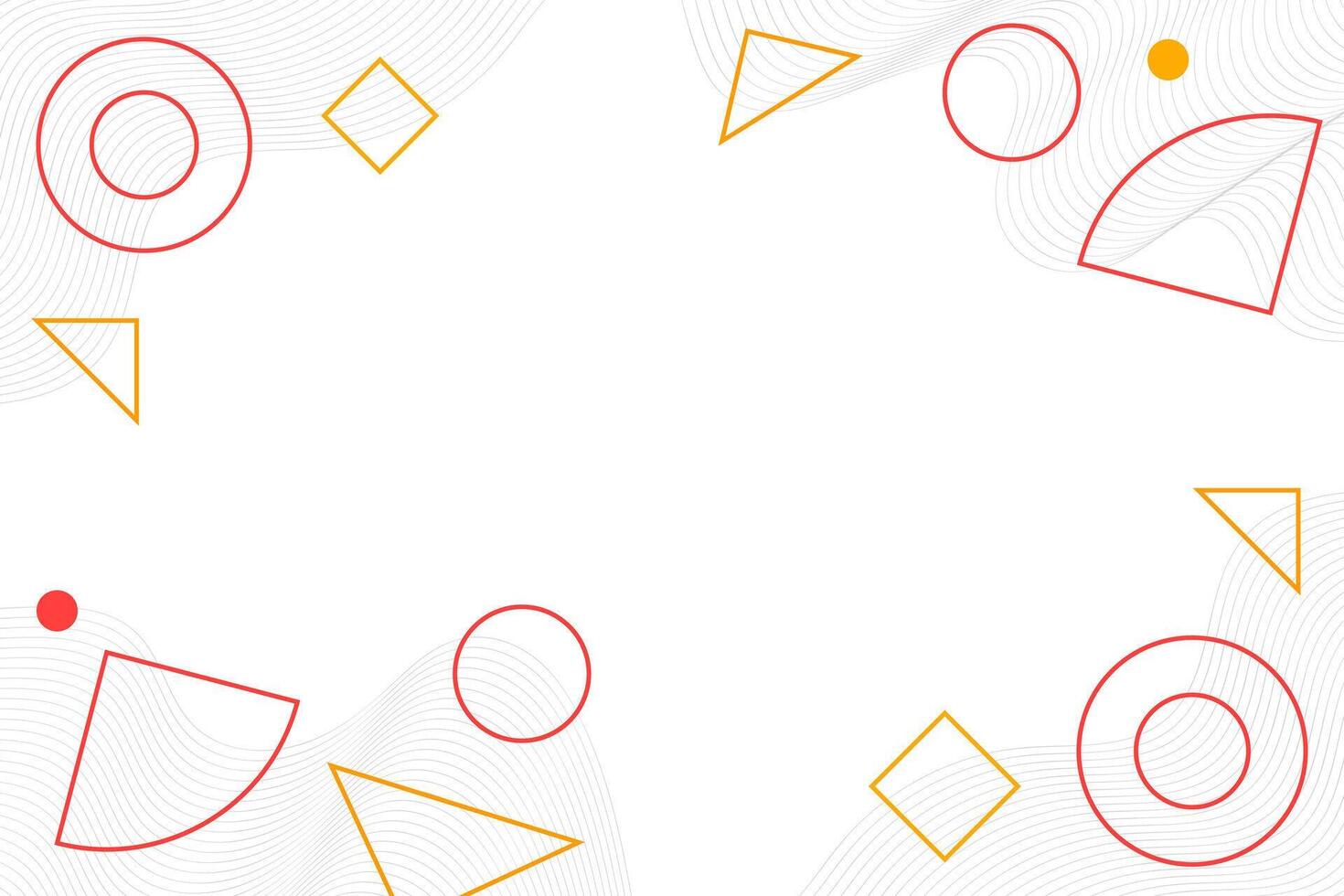 Flat abstract geometric wallpaper vector backgournd template
