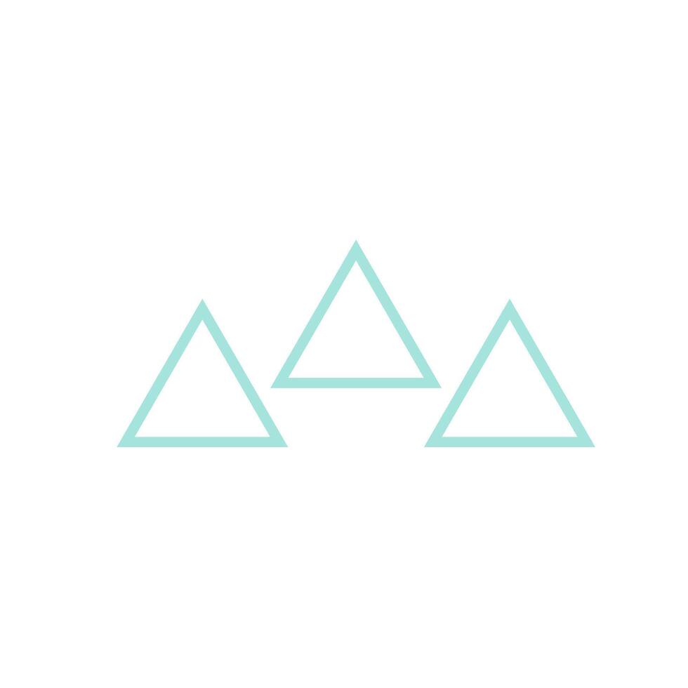 Flat abstract geometric wallpaper vector element