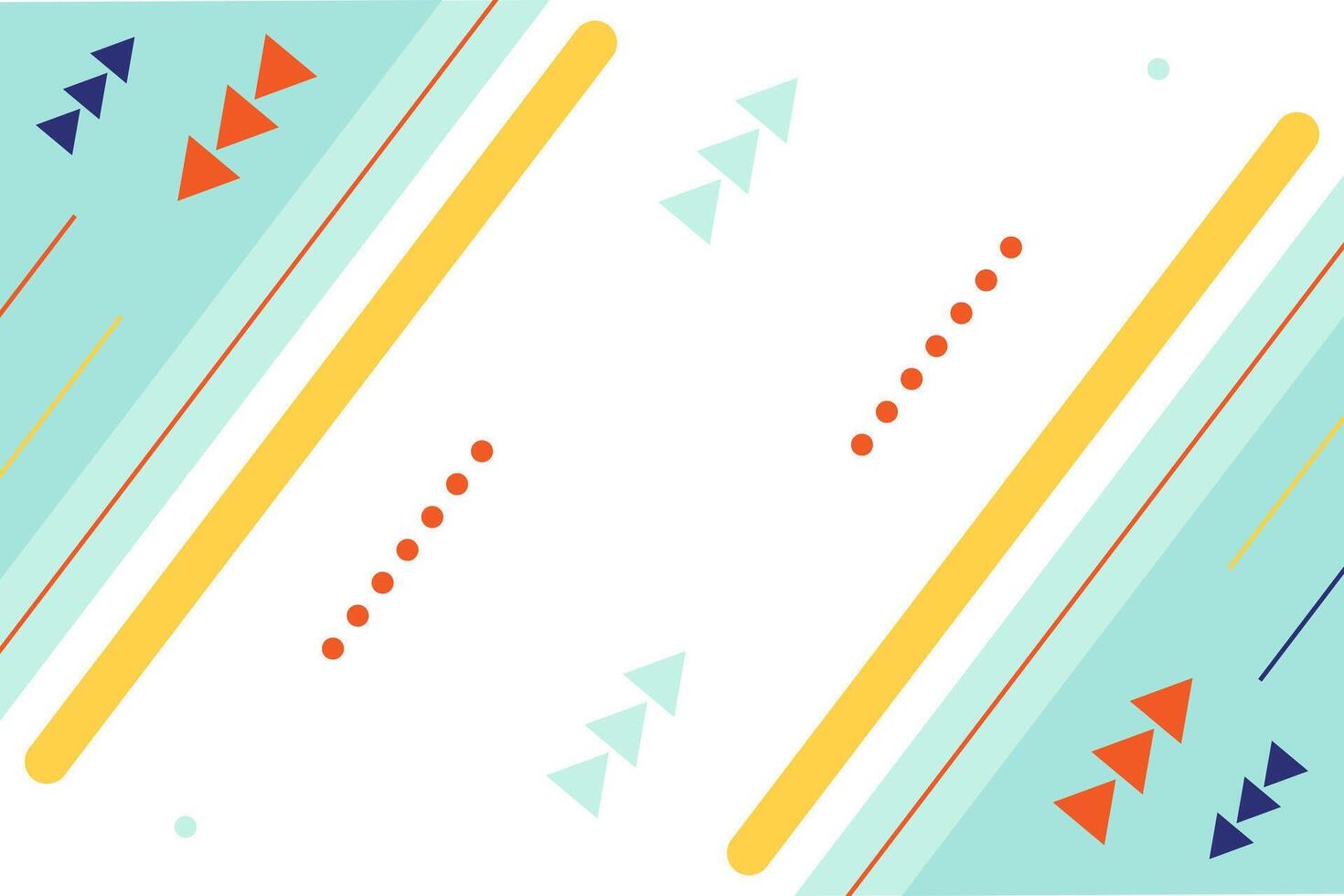 Flat abstract geometric wallpaper vector background template