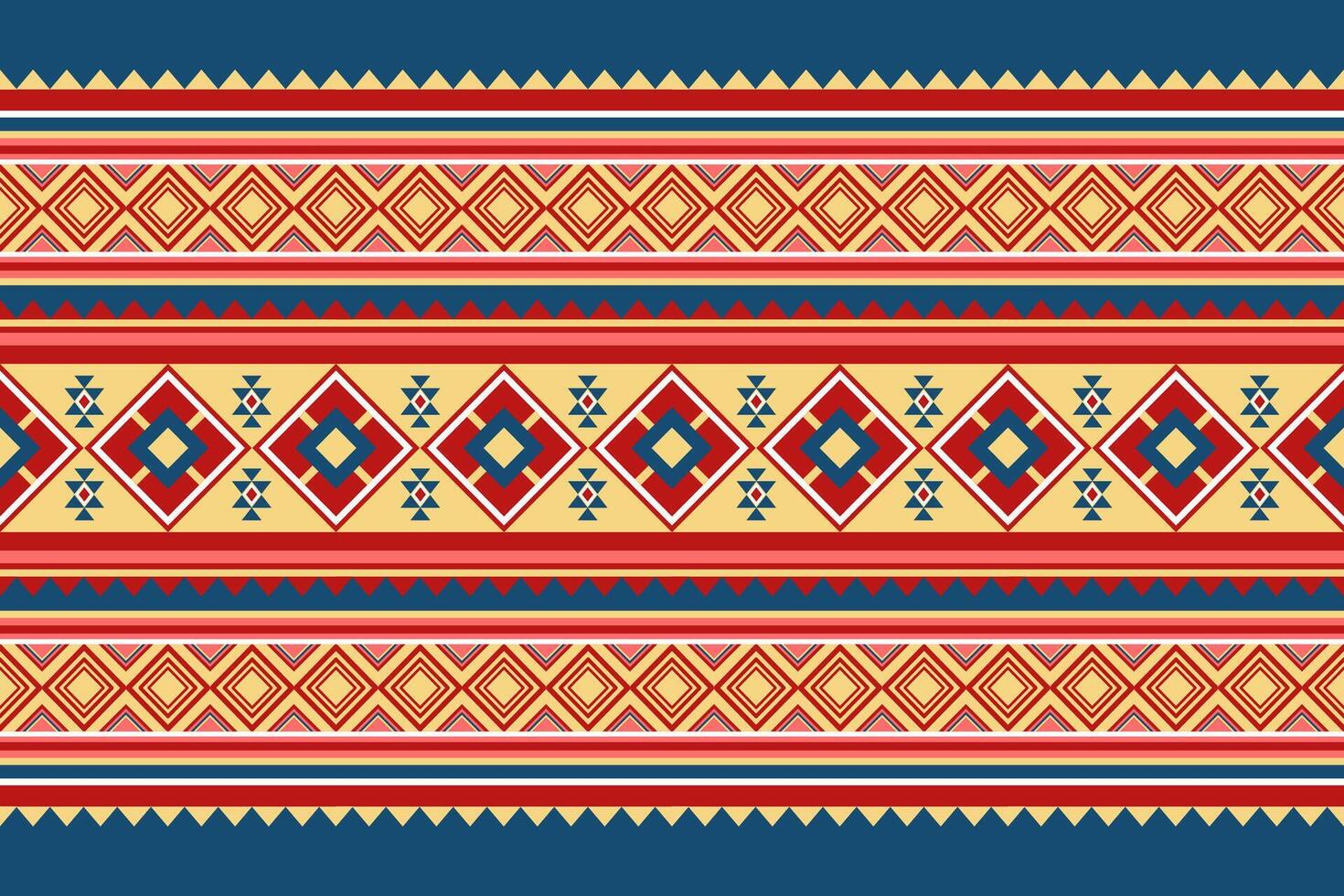 geométrico étnico oriental sin costura modelo. lata ser usado en tela diseño para ropa, textil, envase, fondo, fondo de pantalla, batik, alfombra, bordado estilo vector