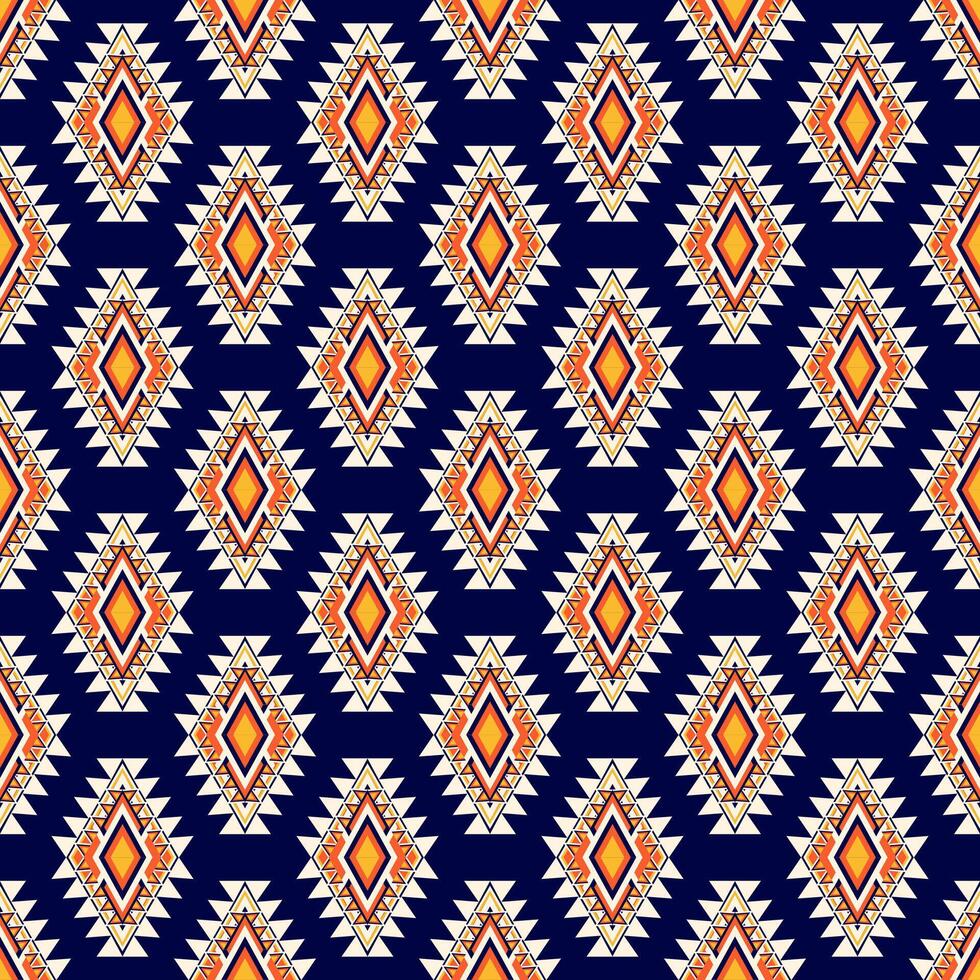 Geometric ethnic oriental seamless pattern. Can be used in fabric design for clothing, wrapping, textile, background, wallpaper, batik, carpet, embroidery style vector