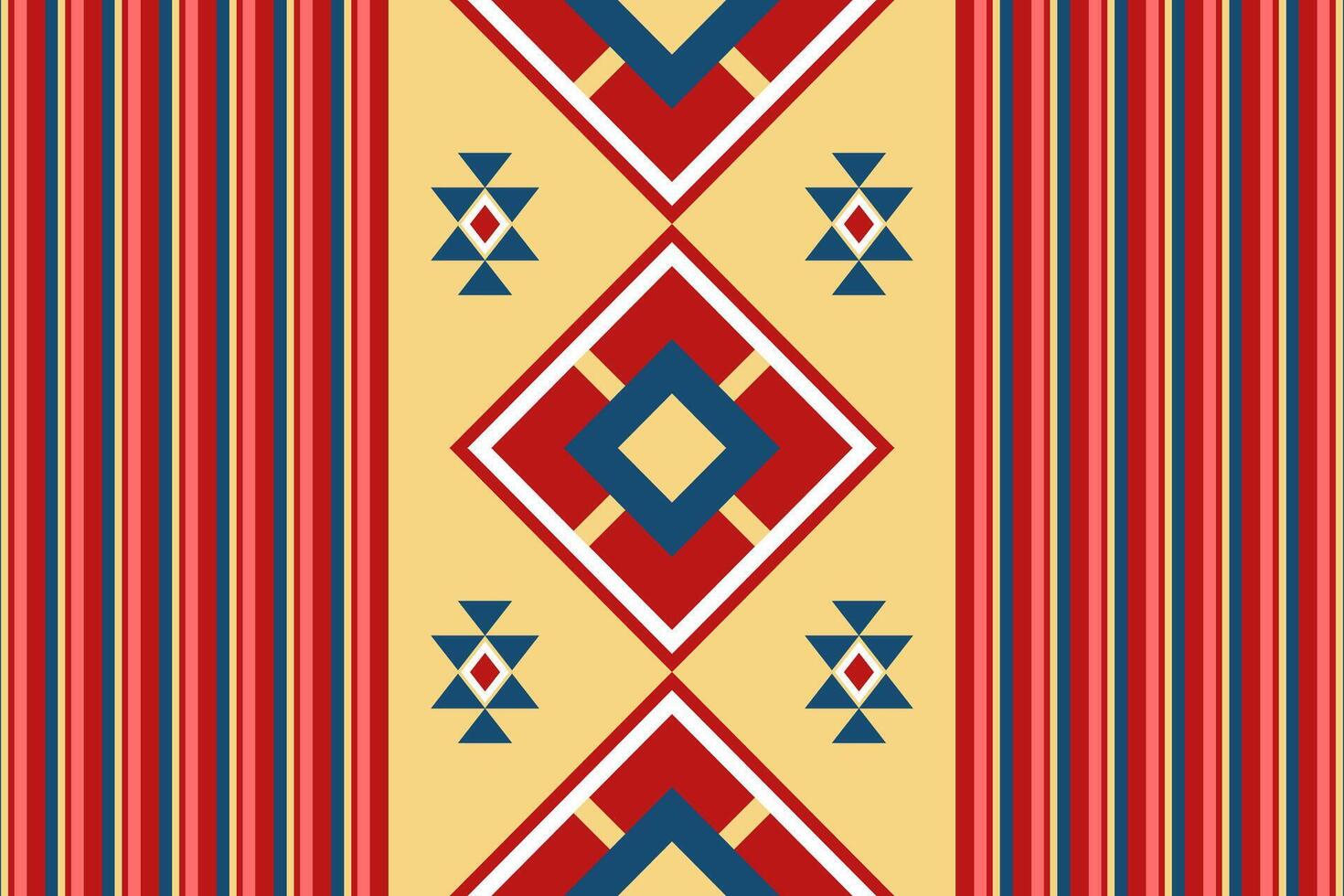 geométrico étnico oriental sin costura modelo. lata ser usado en tela diseño para ropa, textil, envase, fondo, fondo de pantalla, batik, alfombra, bordado estilo vector