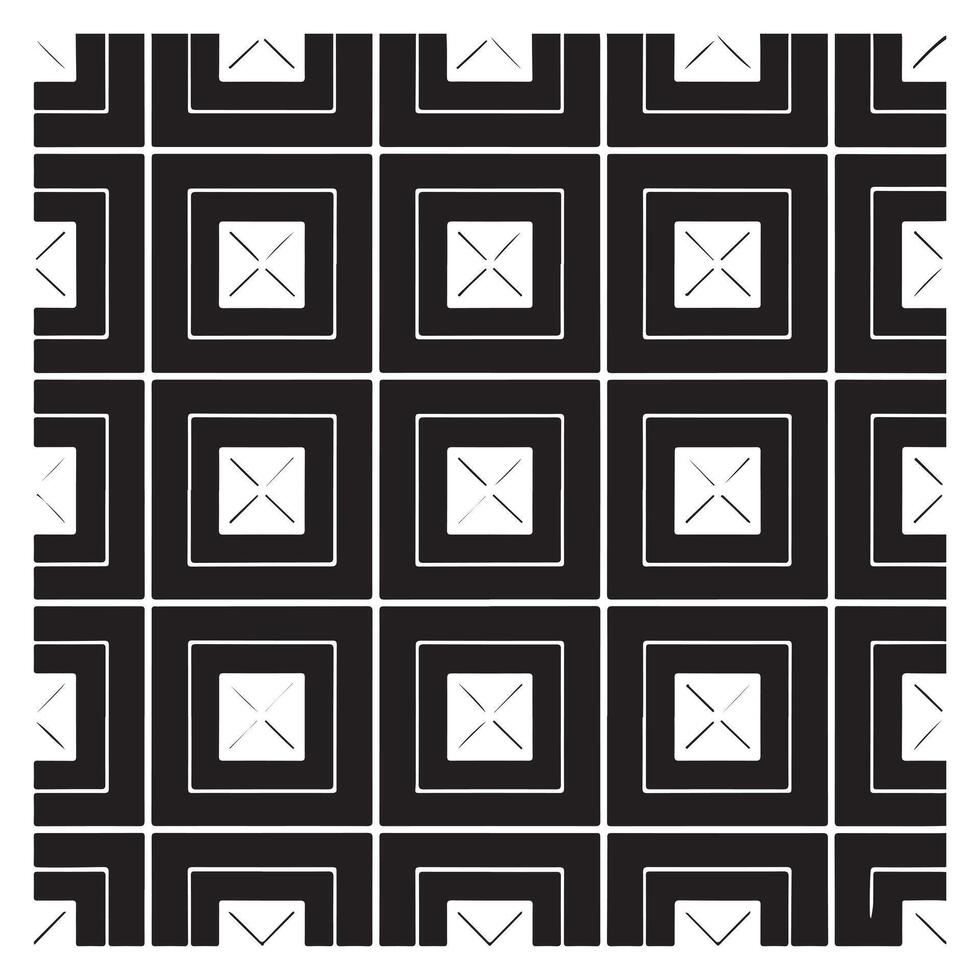 Square Grid Pattern Vector Design On White Background illustration