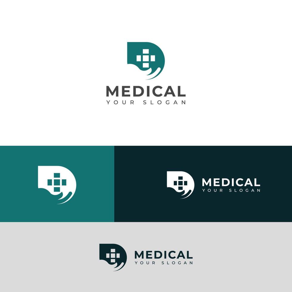 Creative Modern Medical Logo design. vector