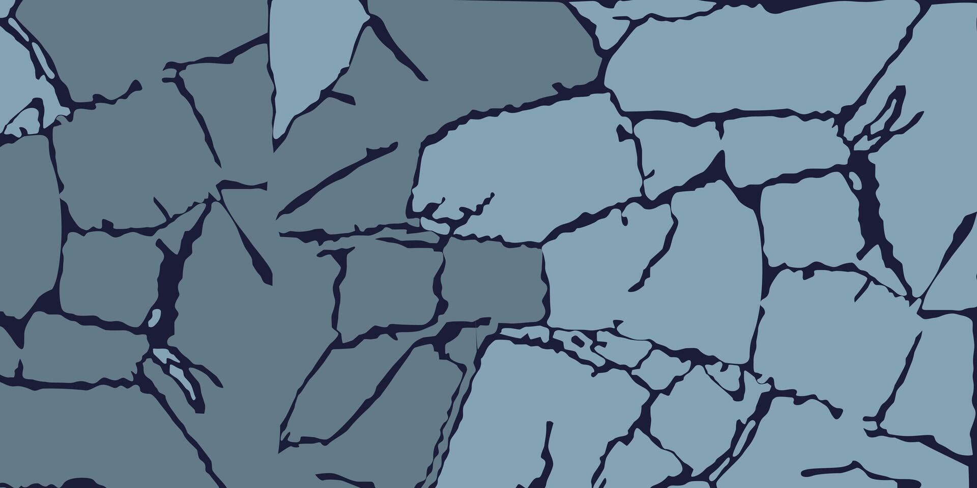 Tile cracked wall vector for background design element