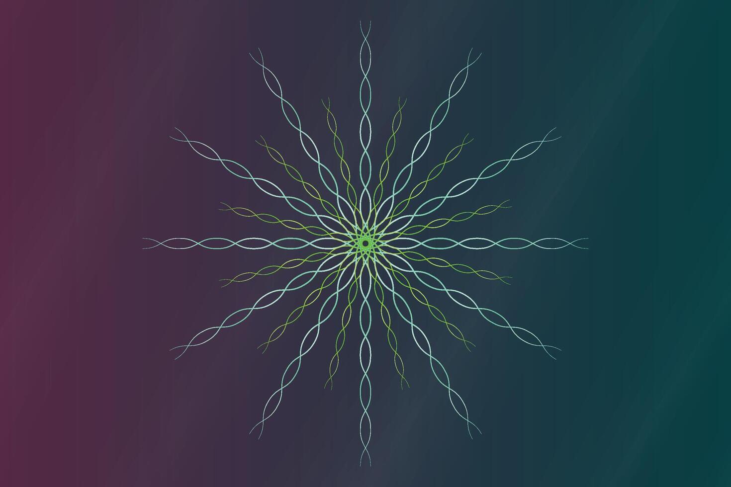 Quiet abstract bacterium star lines background. vector