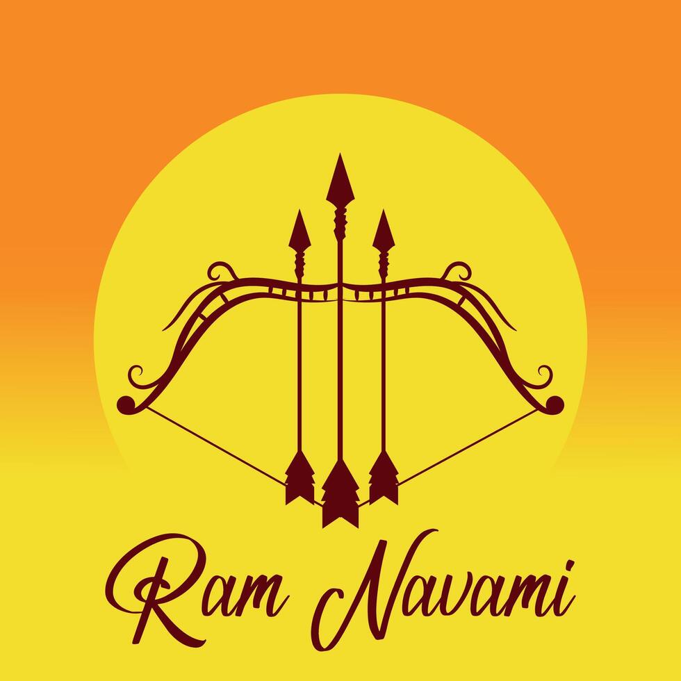 contento RAM navami cultural bandera hindú festival vertical enviar deseos celebracion tarjeta RAM navami celebracion antecedentes vector