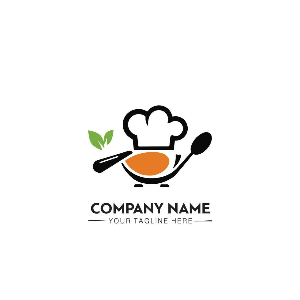 Kitchen Chef Logo Design vector