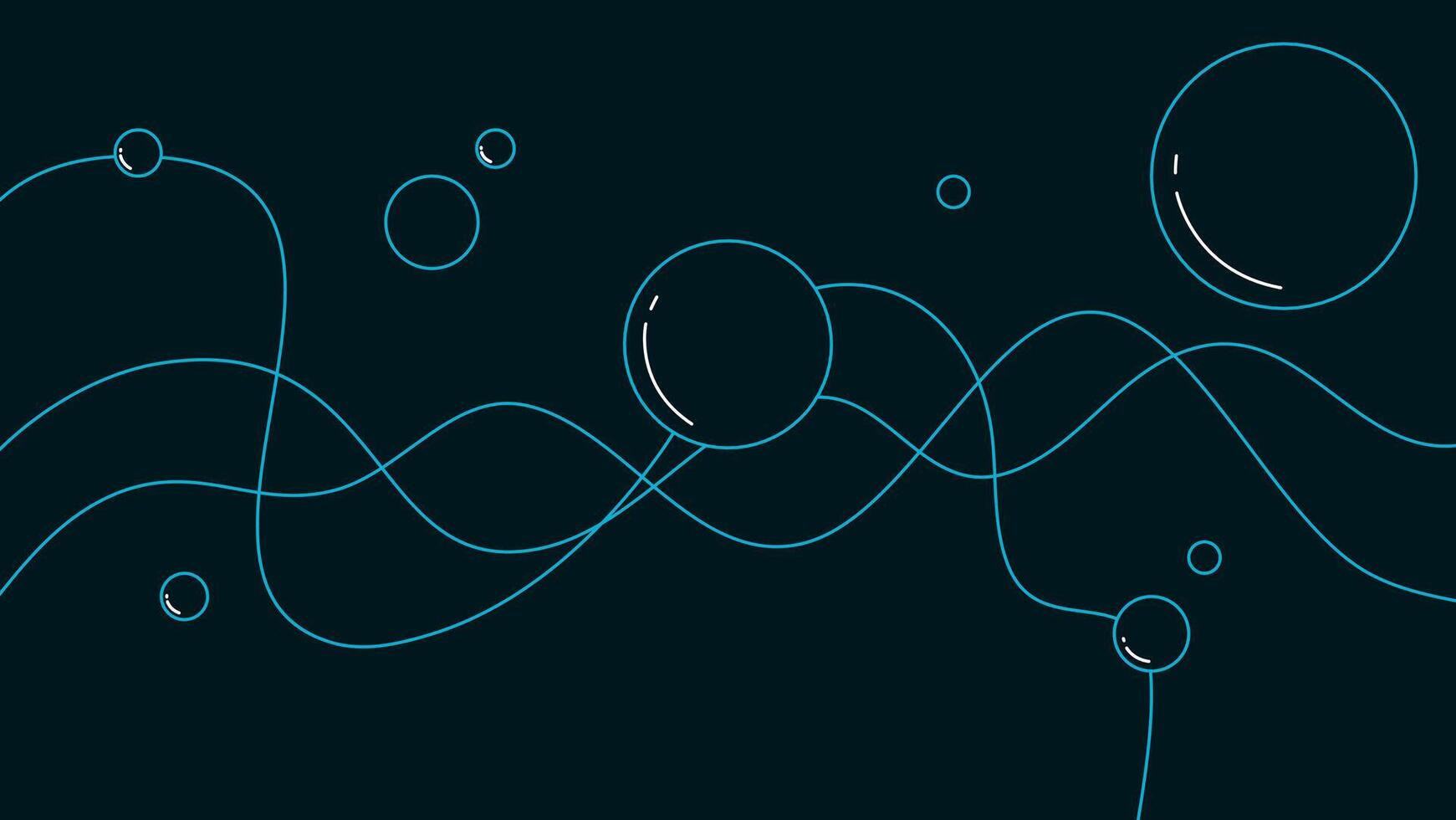 water bubble background. water wave background. abstract wave with bubbles background. vector