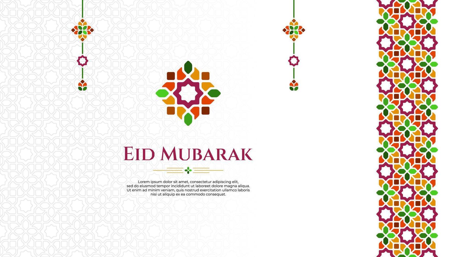 oriental saludo diseño para cultura o islámico tema, especialmente para Ramadán o eid Mubarak vector