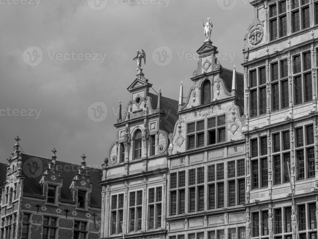 antwerp city in belgium photo