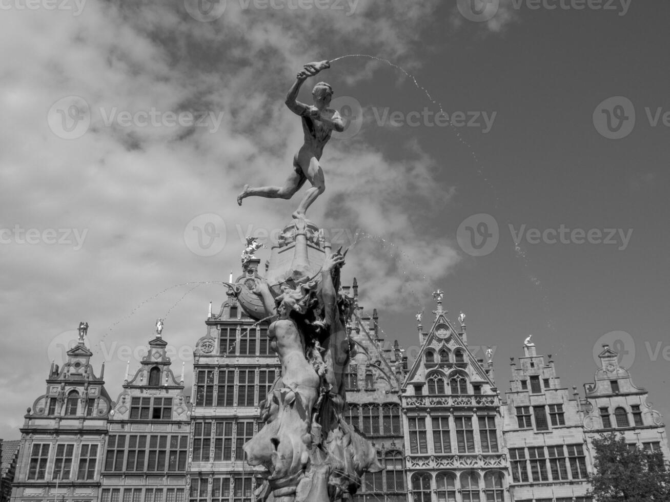 antwerp city in belgium photo