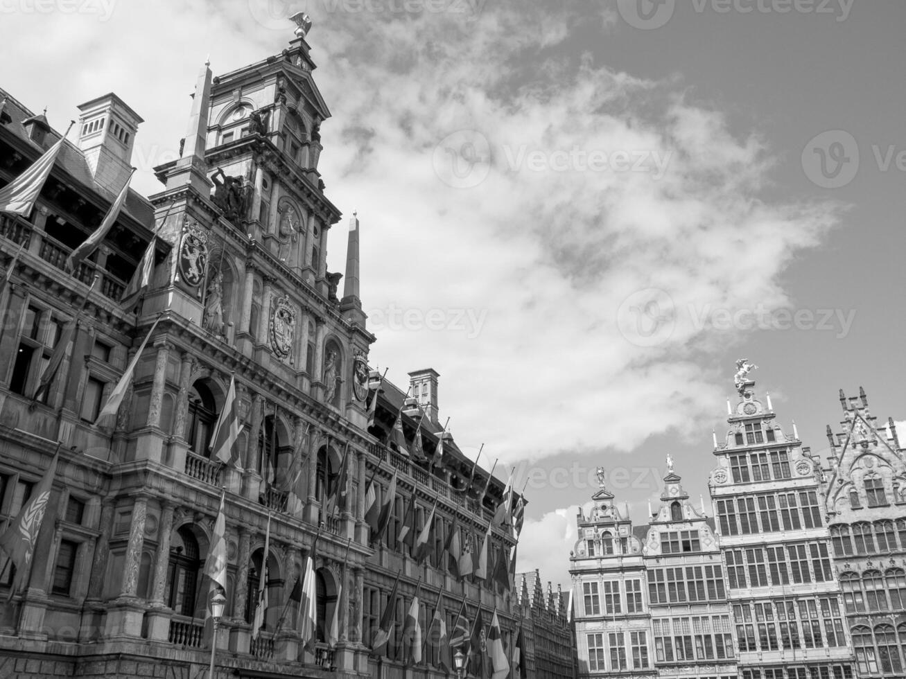 antwerp city in belgium photo