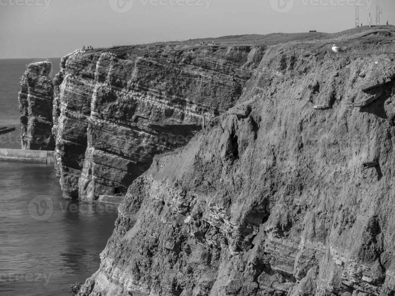 Helgoland island in germany photo