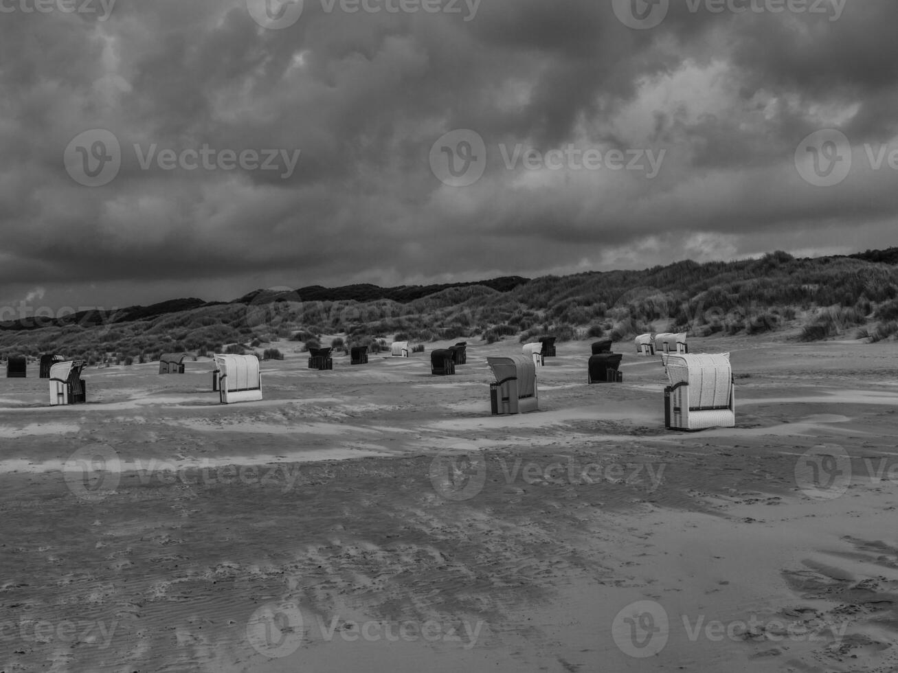 the beach of juist photo