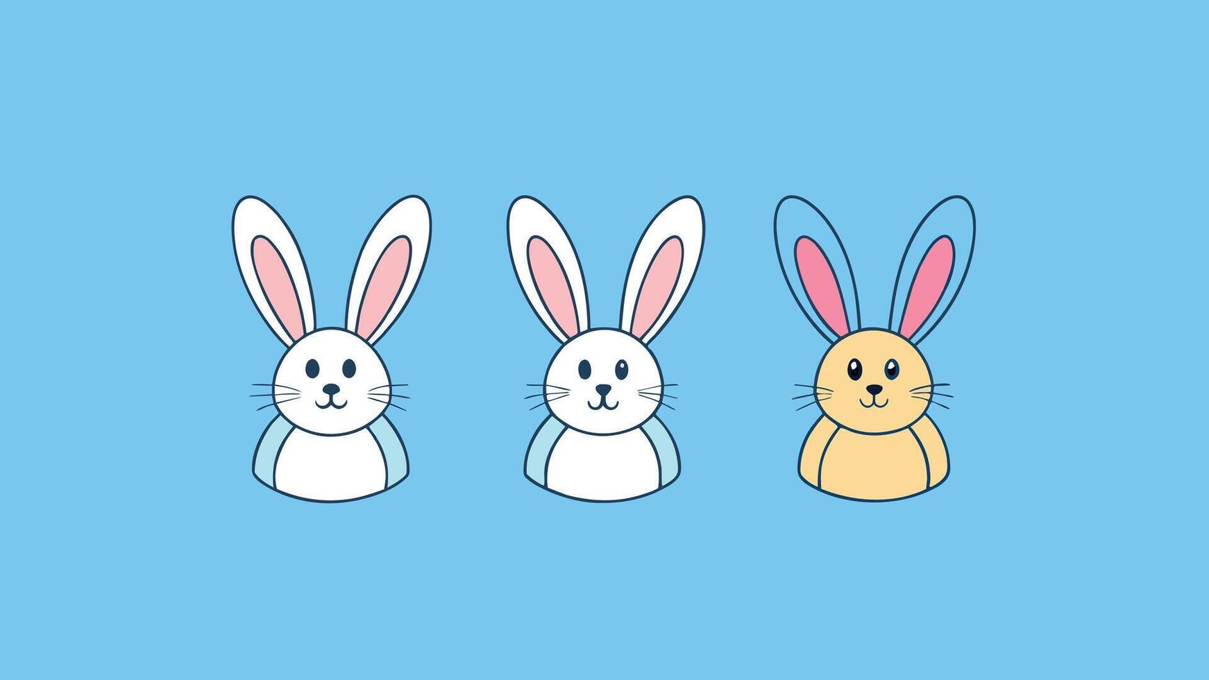 Whimsical Easter Bunny Tails Delightful Vector Art for Your Spring Creations