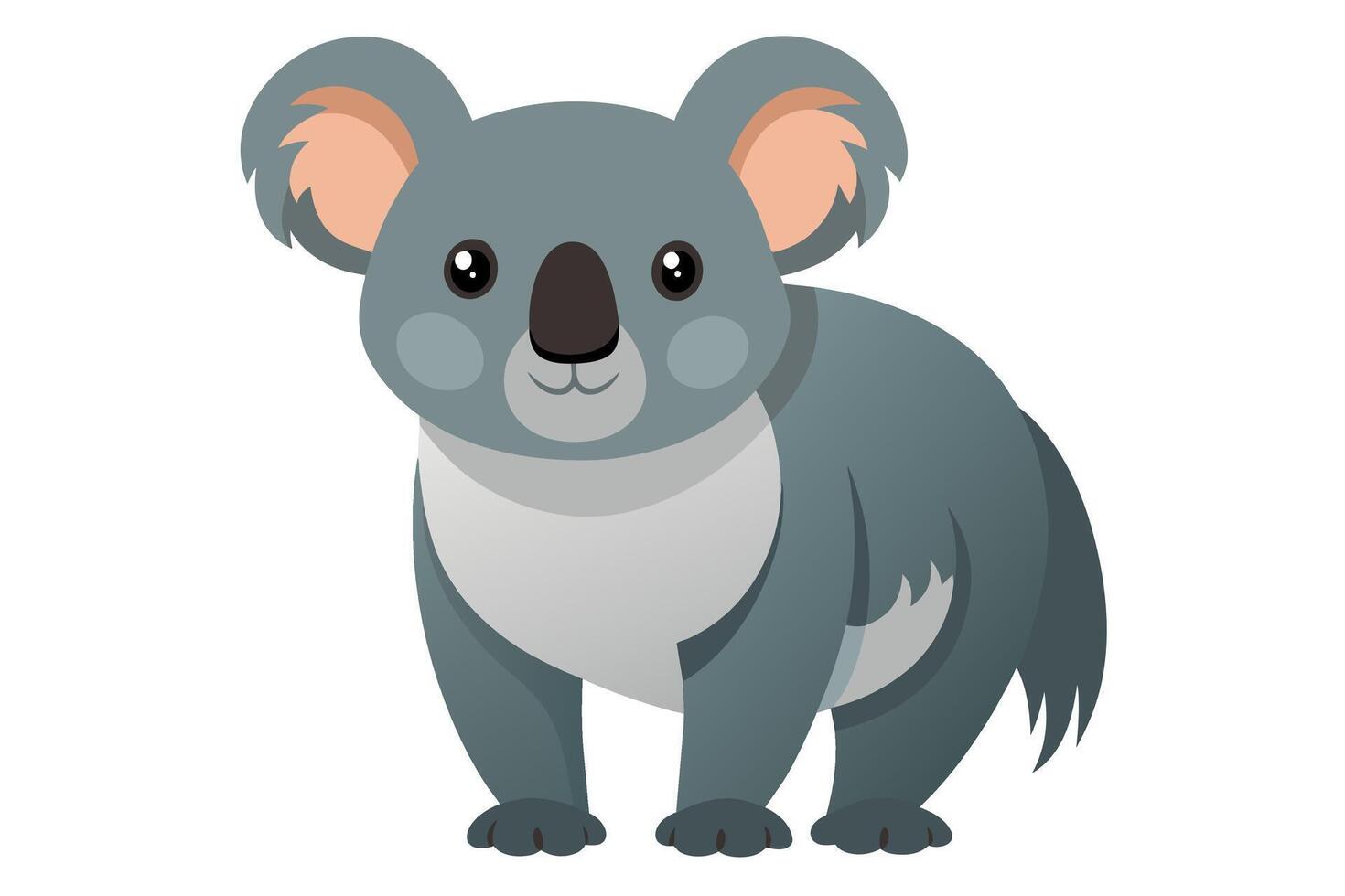 Koala Vector Art Illustration