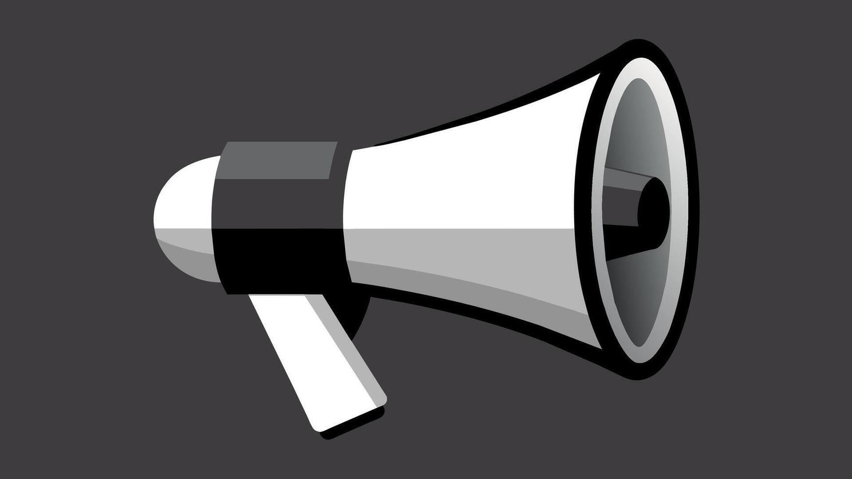 Boost Your Brand with Megaphone Marketing Vector Art Icon