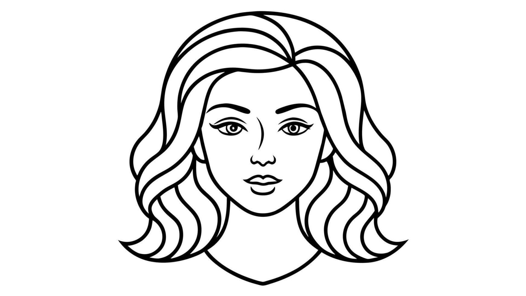 Captivating Beauty Stunning Women's Faces in Vector Art