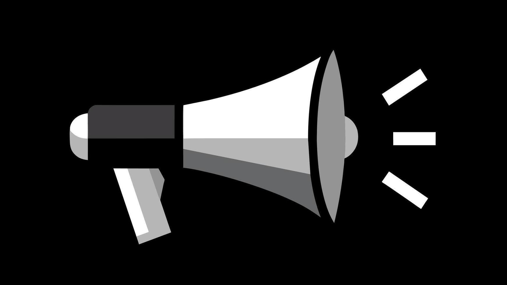 Boost Your Brand with Megaphone Marketing Vector Art Icon