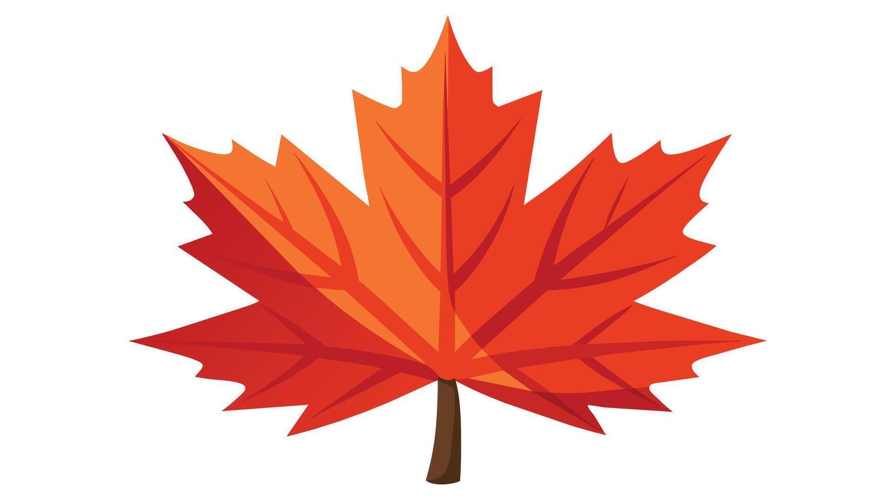 Captivating Maple Leaf Vector Art Explore Nature's Beauty in Digital Design