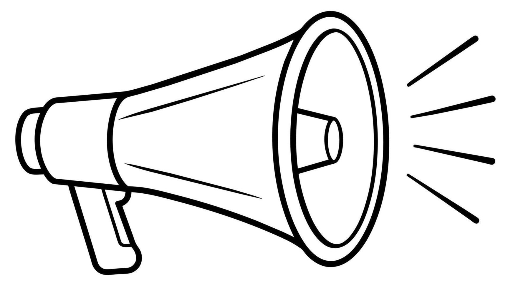 Boost Your Brand with Megaphone Marketing Vector Art Icon