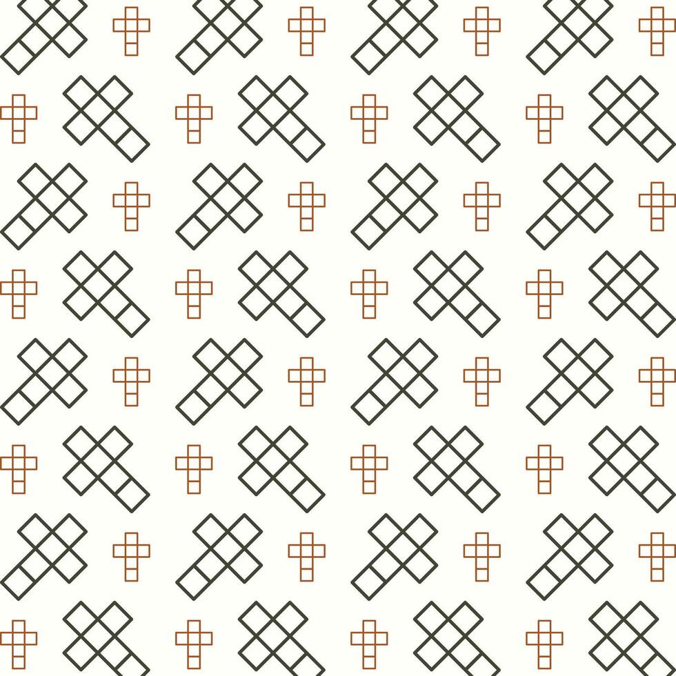 Crossword pretty trendy multicolor repeating pattern vector illustration background