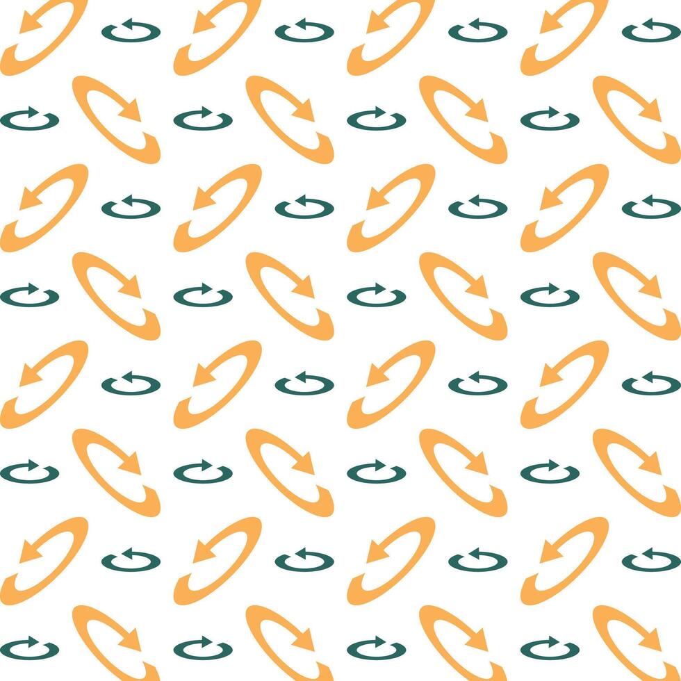 Rotation icon brilliant trendy multicolor repeating pattern vector illustration background