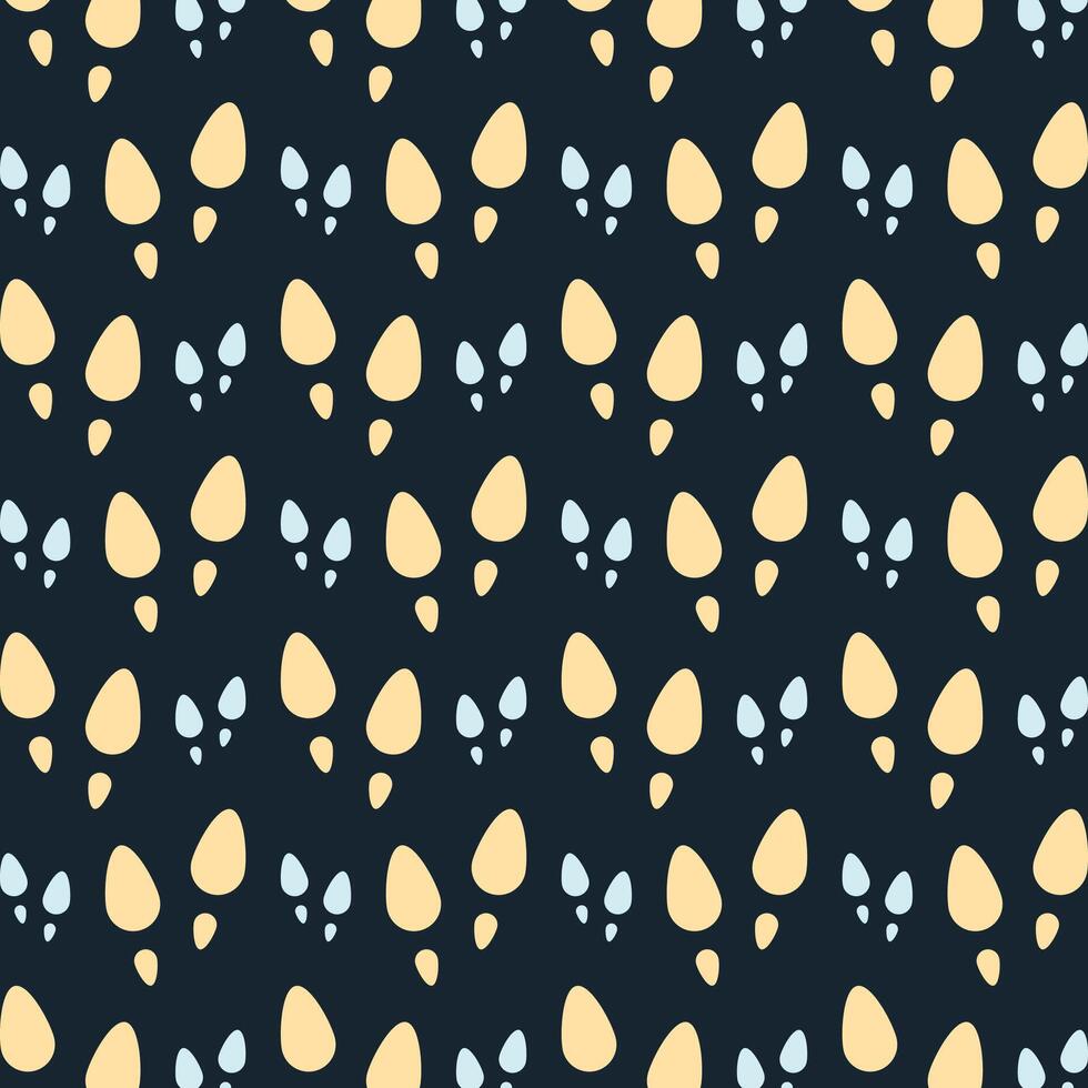 footprint charming trendy multicolor repeating pattern vector illustration background